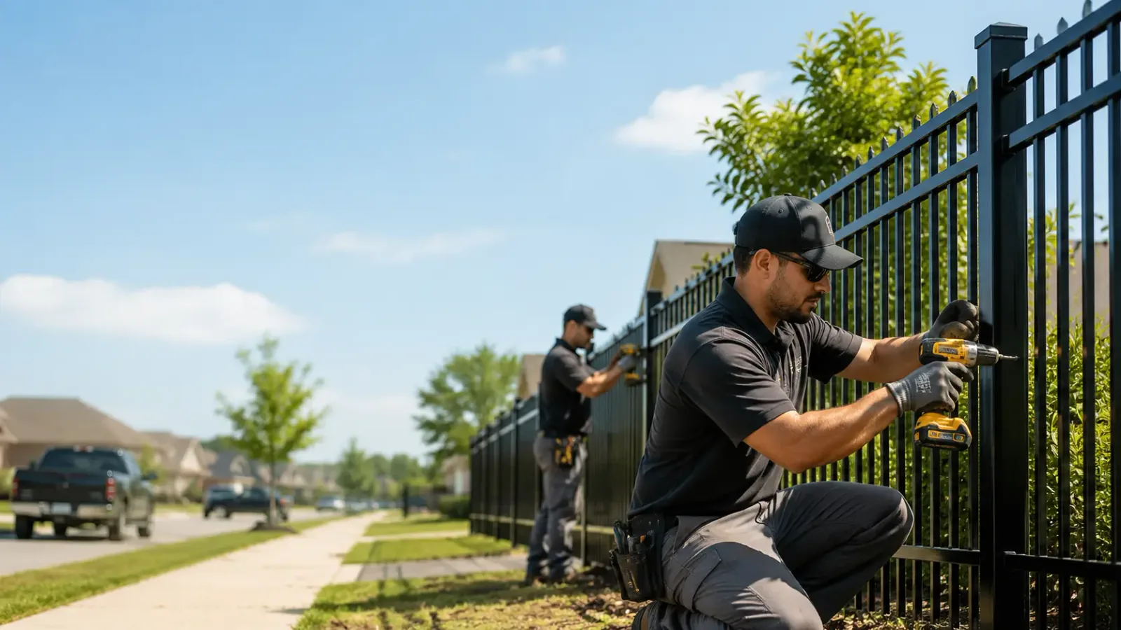 Metal Fence Installation in Monticello, WI